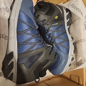 Reebok Trailgrip Work Shoes Alloy Toe RB3400 Blue NIB
